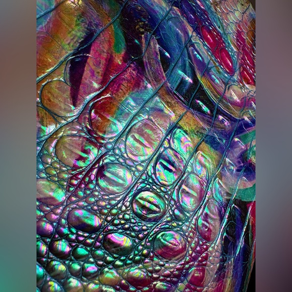 Brahmin NWT Lrg. Duxbury - Elope - Iridescent - Artistic/Whimsical - Picture 15 of 15